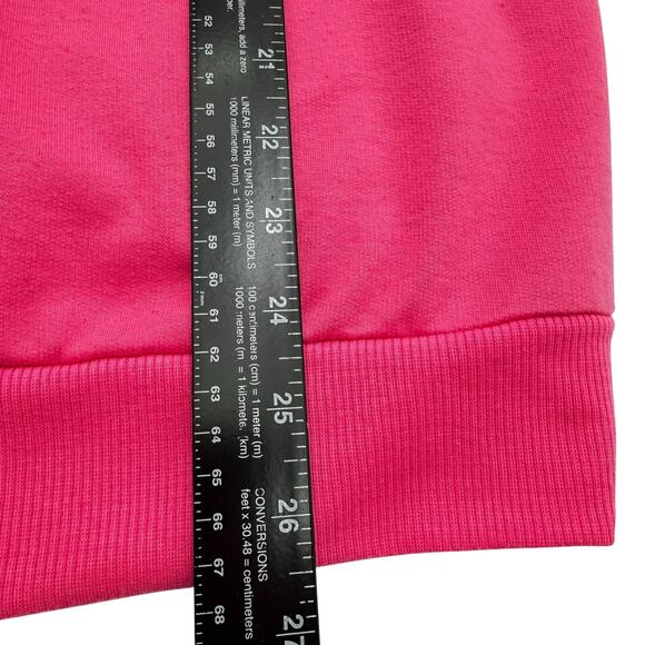 GIRL SCOUTS Women's 2X Neon Pink Puff Lettering Pullover Lounge Sweatshirt Cozy - Picture 7 of 8
